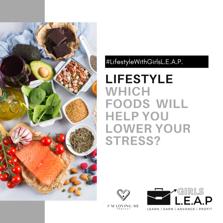 Which foods should someone eat to help lower stress?